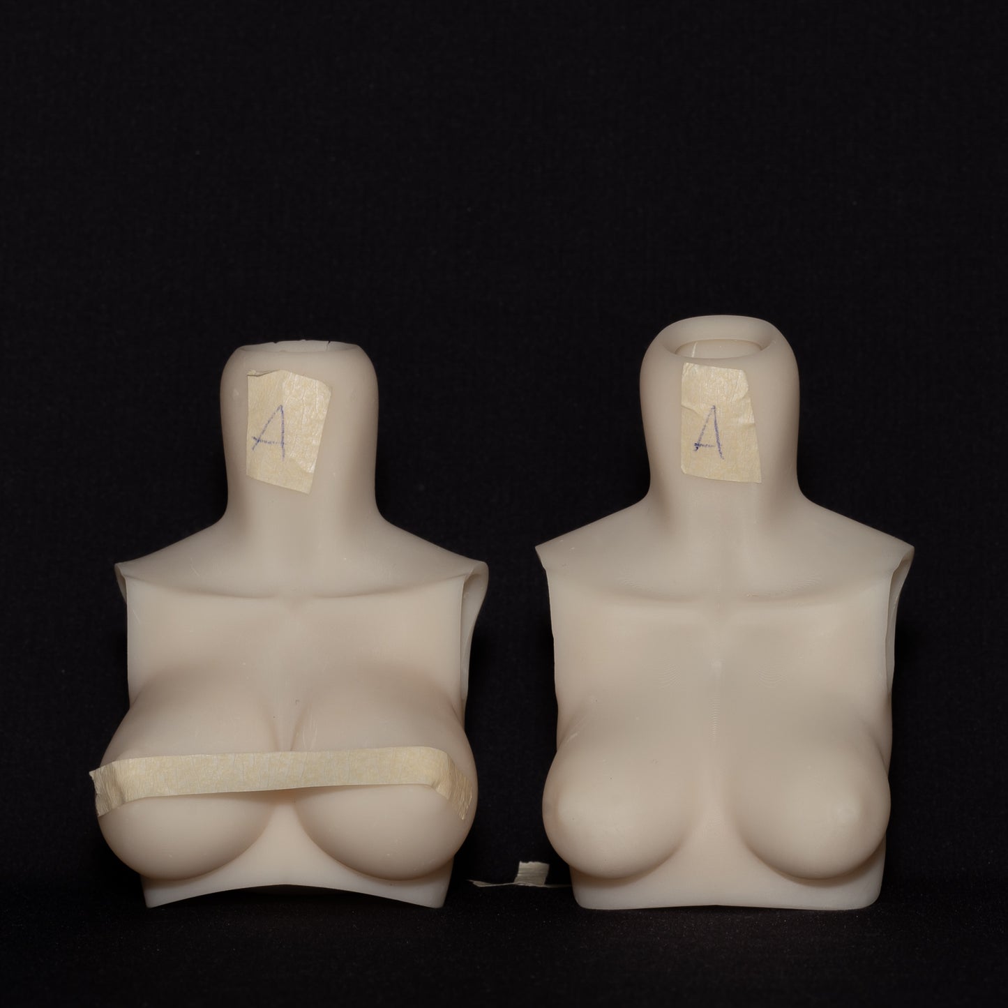 3Dプリントドール胴体パーツ【試作品】