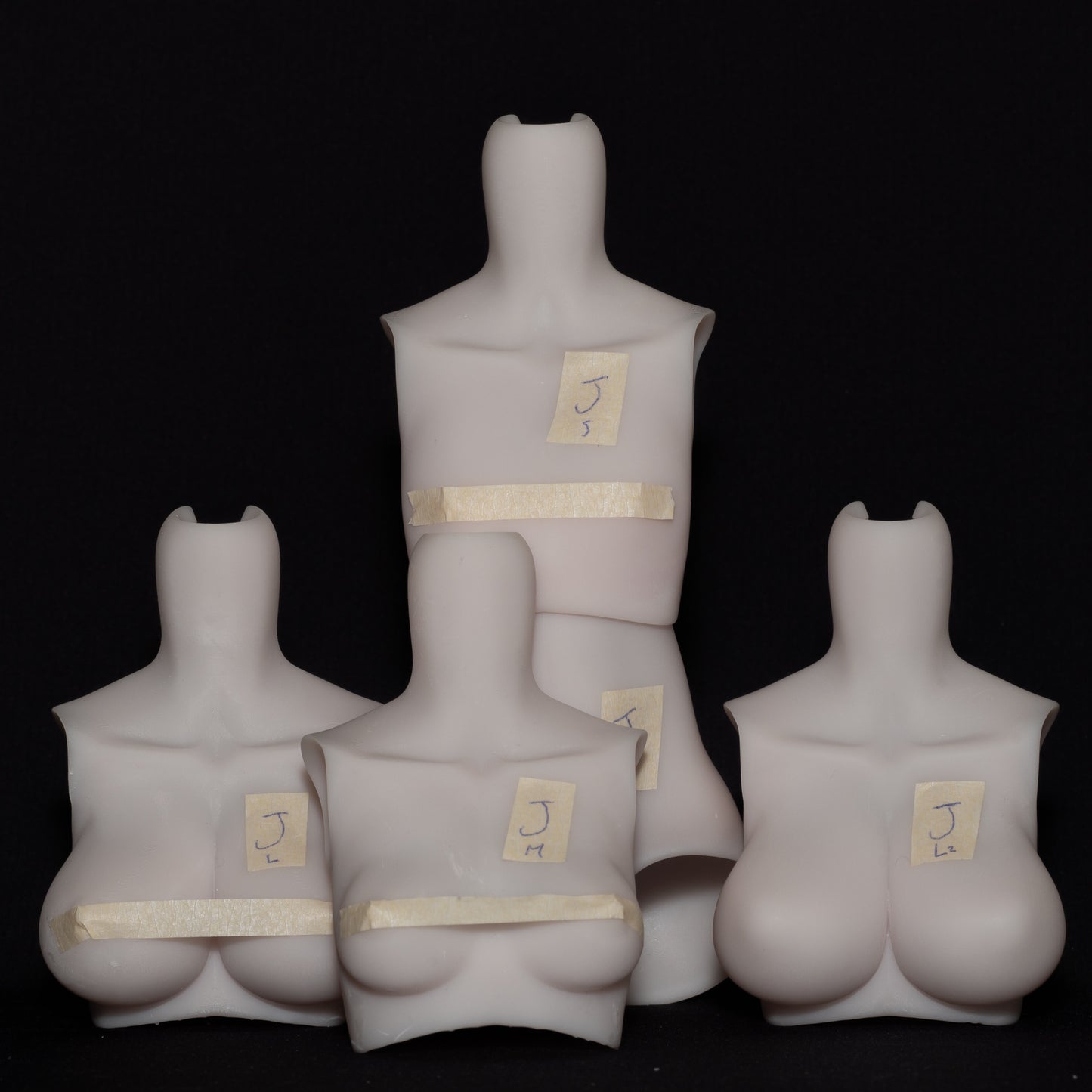 3Dプリントドール胴体パーツ【試作品】
